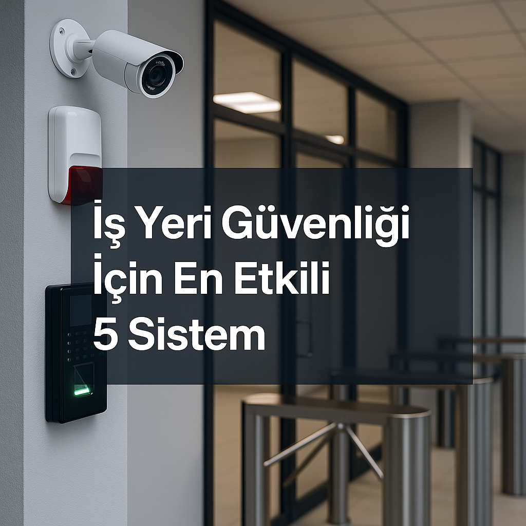 İş Yeri Güvenliği İçin En Etkili 5 Sistem